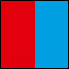 rot blau